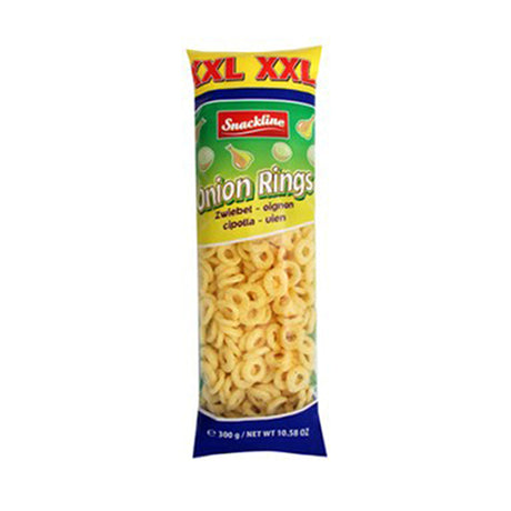 Snackline løgringe majs snack xxl (18x 300gr)