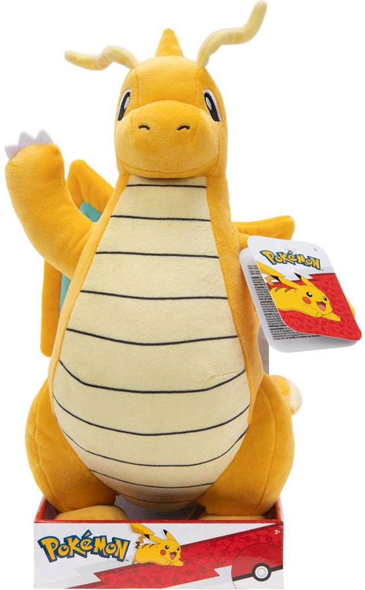 Jazwares pokémon plys - dragonit 30 cm