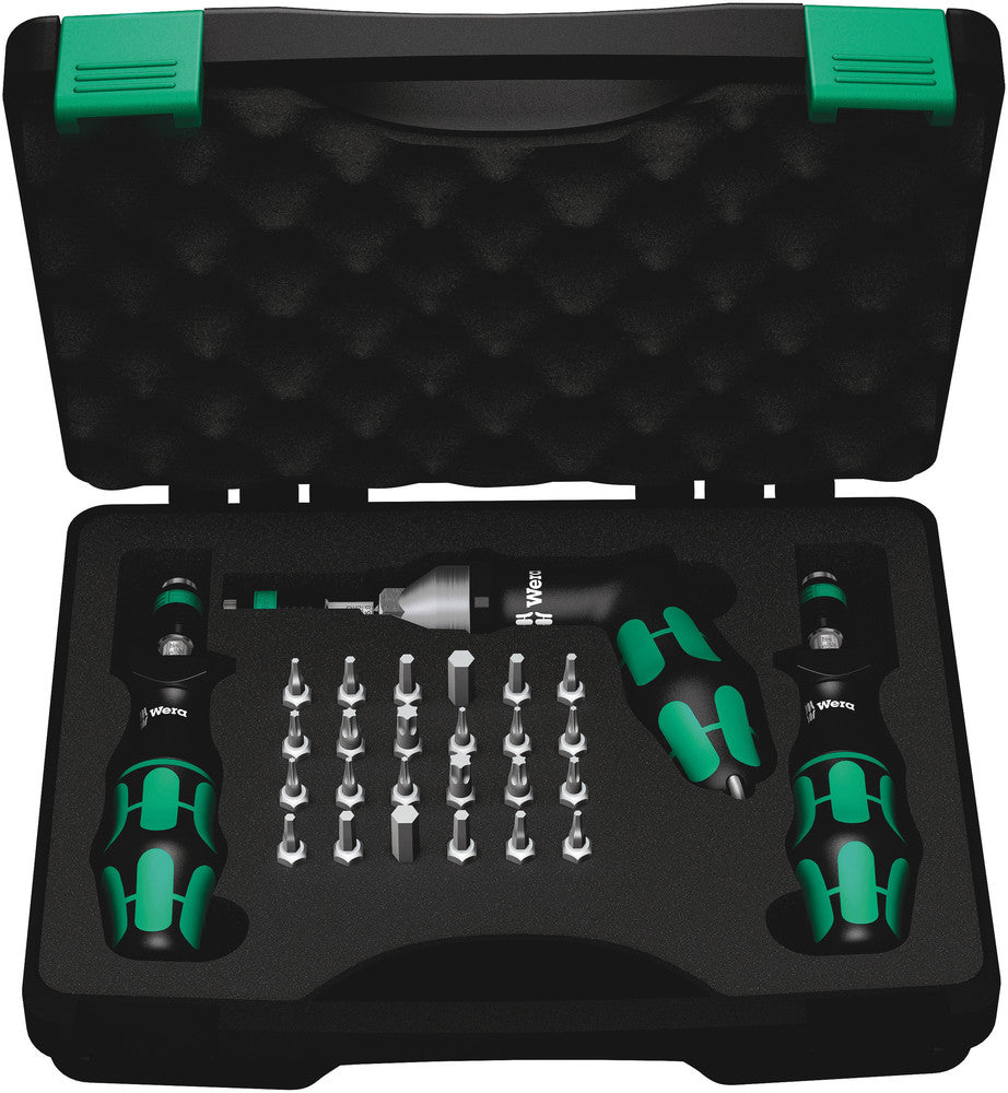 Wera 7445 46 47 Kraftform momentskruetrækkersæt 2,5-55,0 in.lbs., 27-stykker - 1 stykke(r) - 05350451001