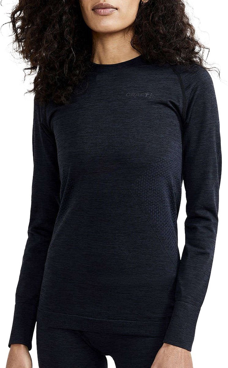 Craft core dry active comfort ls w termoskjorte til kvinder - sort