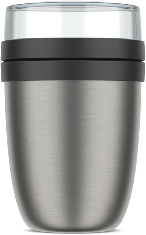 Mepal isoleret frokostgrydeellipse - 500 ml - termokande madkasse - nordisk sort