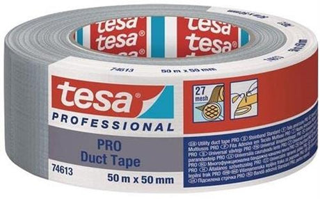 Tesa gaffatape pro grå 50mm 50mtr
