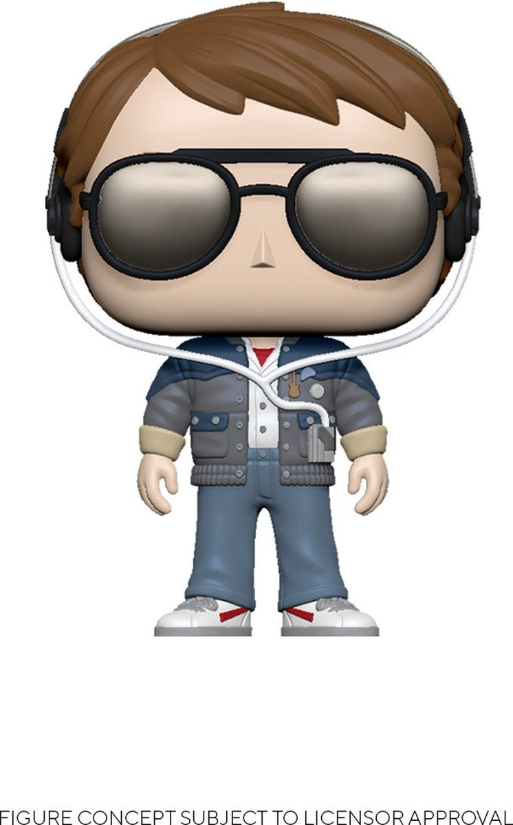 Funko pop tilbage til fremtiden marty med briller vinyl figur