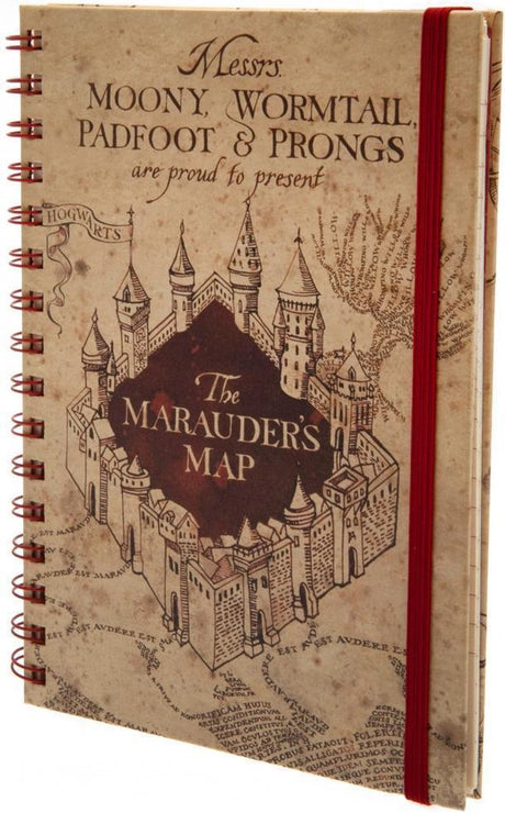 Pyramid international harry potter - the marauders map a5 wiro notesbog