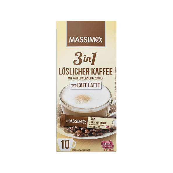Massimo 3-i-1 cafe latte (16x 125gr)