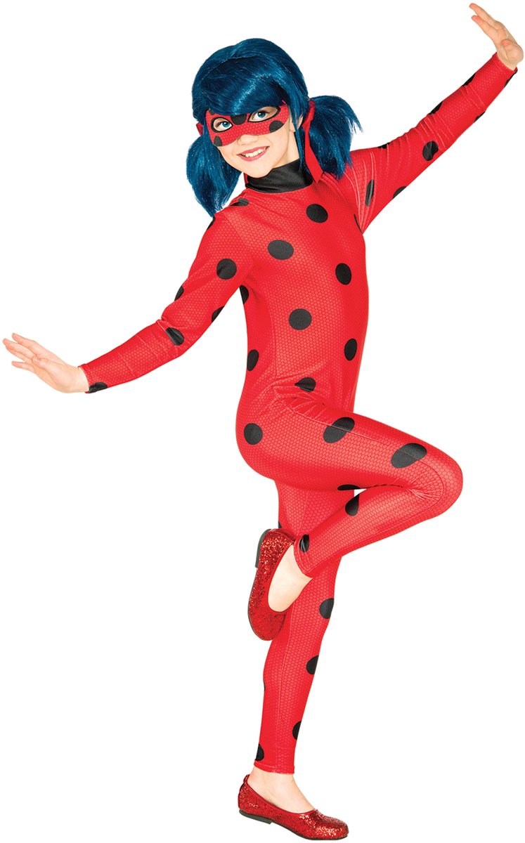 Rubiner - mirakuløs mariehøne jumpsuit (9-10 år)