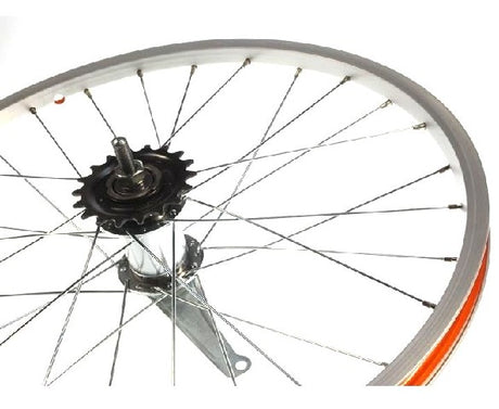 Baghjul 20x1,75 bremsenav blank