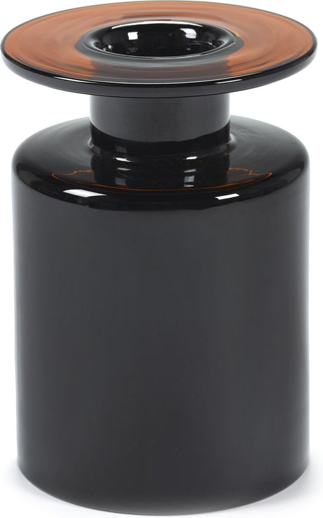 Serax - marie michielssen wind fire - vase m - sort mørkebrun - 18 ø - h 27cm - 5,25kg
