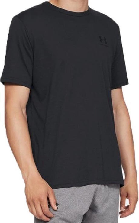 Under Armour UA M Sportstyle LC SS-BLK Sportstrøje til mænd - Sort