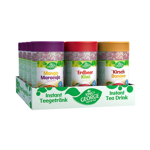 King george teegetrank frugt 3-fach (12x 400gr)