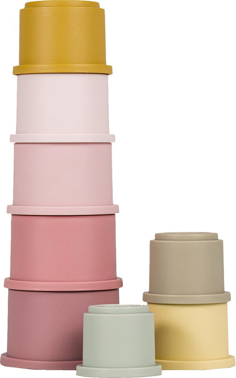 Little Dutch Stacking Cups Pink