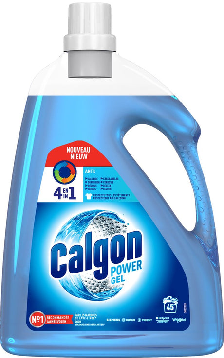 Calgon - vaskemaskinerens - gel - mod kalk, vaskemiddelrester, lugt - 2,25 l - 45 vaske