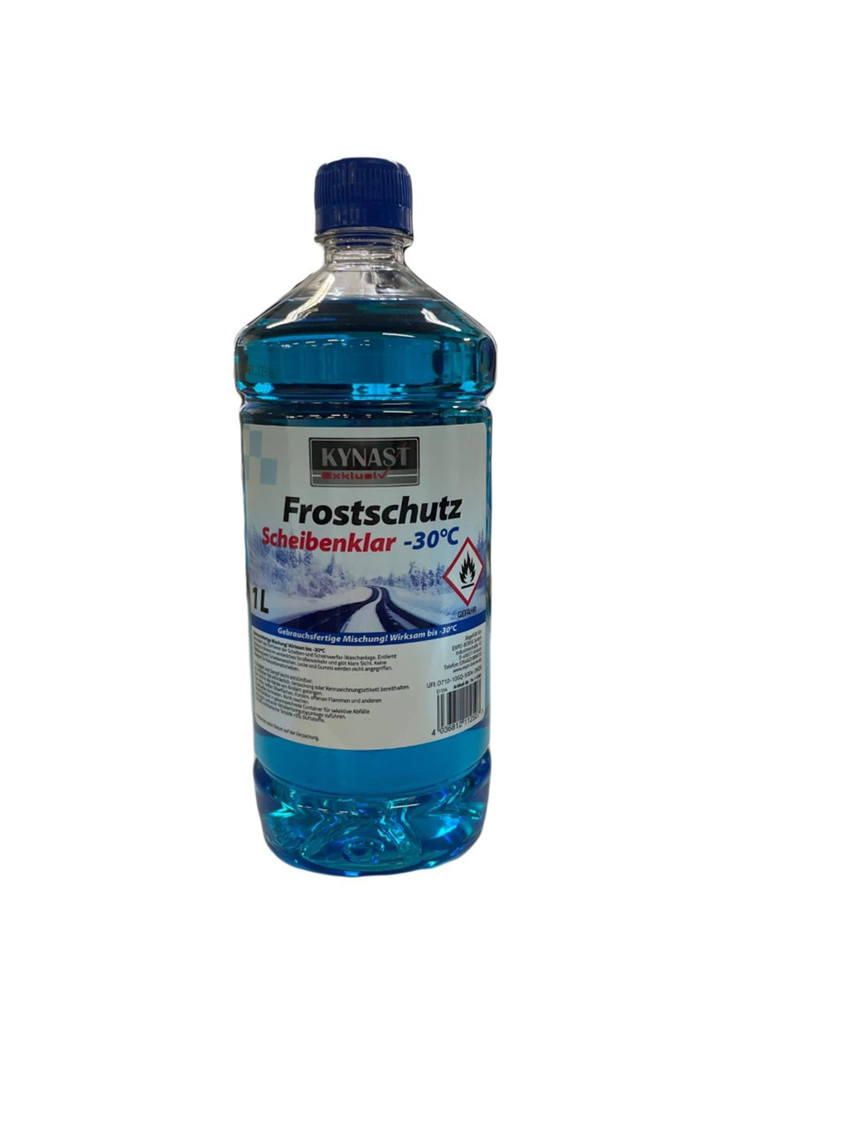 Kynast bilrudedefroster 1l op til -30°c refill i sprayflaske
