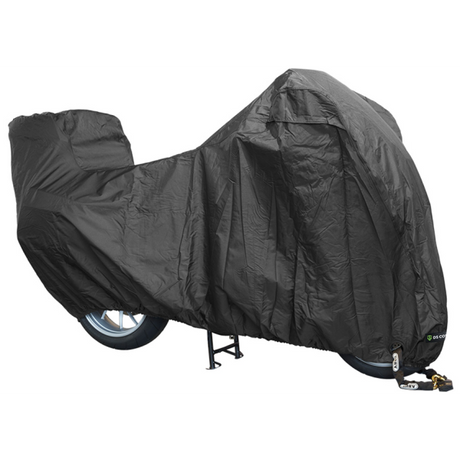 DS covers motorcykel cover alfa topcase - xlarge - med nummerplade vindue