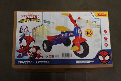 Volare trehjulet cykel marvel spidey - drenge - blå