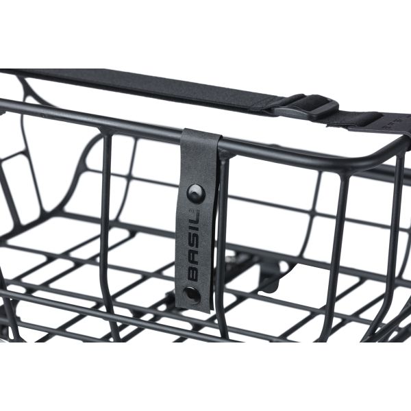 Basil Portland - cykelkurv - først - Matt Black