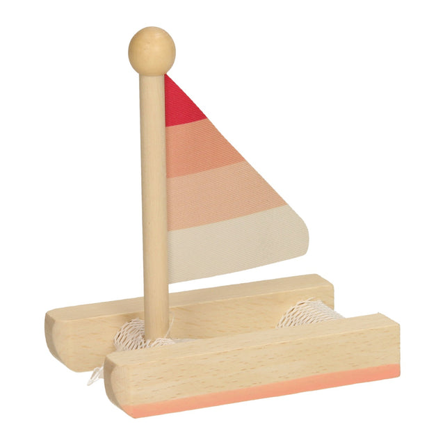 Catamaran hout -red
