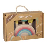 Træ pop-up-spil regnbue