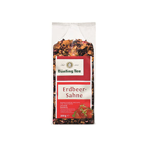 Bunting tee fruchtetee erdbeer-sahne taske (6x 200gr)