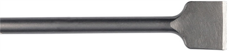 Hikoki tilbehør hikoki spademejsel 76x500mm 6k-28mm med krave