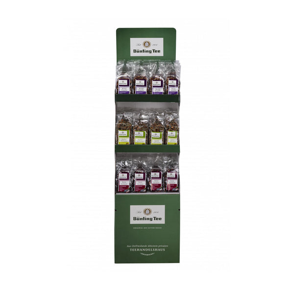 Bunting løs frugt tee display (36 styk)