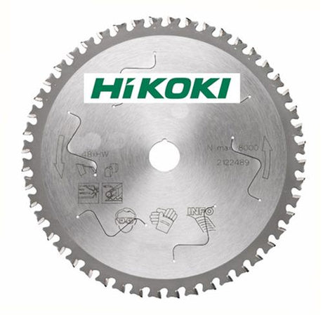 Hikoki tilbehør hikoki rundsavklinge 185x20 z48 -rustfrit stål.