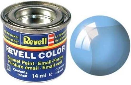 Revell emaljemaling #752 - blå, gennemsigtig