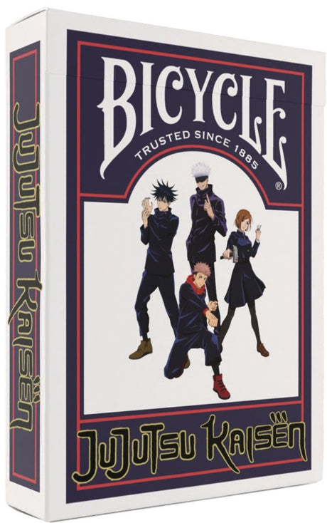 Cykel jujutsu kaisen - premium spillekort - poker - samleobjekt - manga anime samling