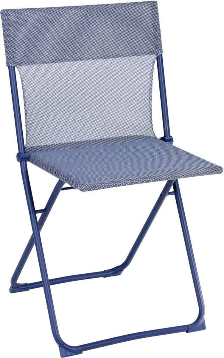 Lafuma balkon ii stol - ultra kompakt - foldbar - indigo