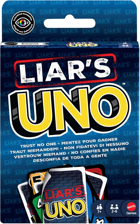 Mattel spil uno liar's