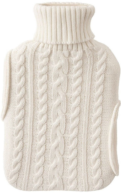 Orion - gummivarmepude - 1,6 liter - beige - aftageligt betræk