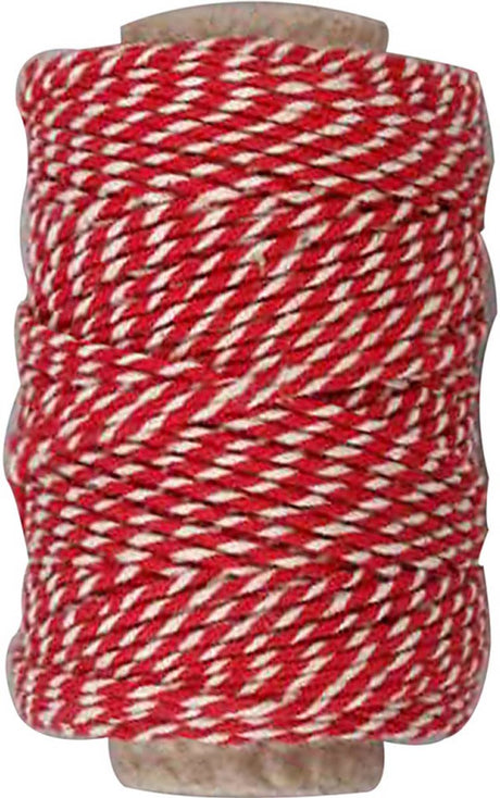 Creativ virksomhed https: www.cchobby.nl bomuldssnor-tykkelse-1-1-mm-rød-hvid-50-m-1-rulle