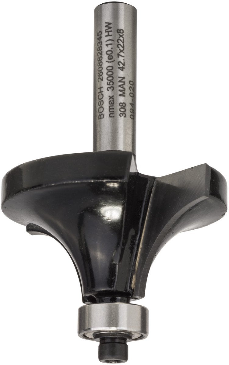 Bosch - runde profilskærere 8 mm, r1 15 mm, l 22 mm, g 66 mm