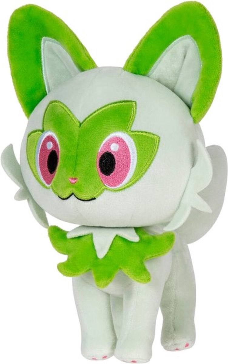 Jazwares pokémon - plys - spirigatito - 20 cm
