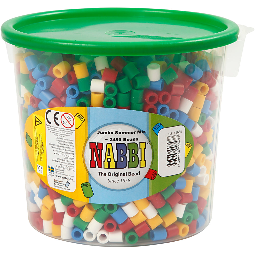 Https: www.cchobby.nl strygeperler-størrelse-10x10-mm-hulstørrelse-5-5-mm-jumbo-standardfarver-2450-div-1-boks