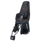 Bobike Child Seat bag et med ramme og transportør tilknytning sort brun