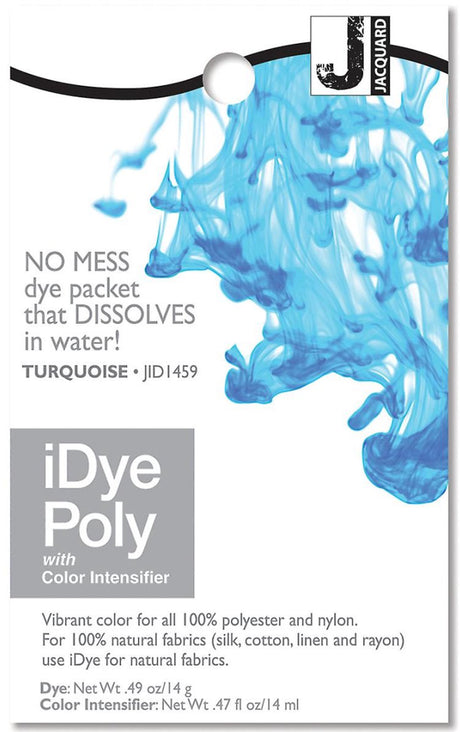 Jacquard idye poly 14 gr turkis