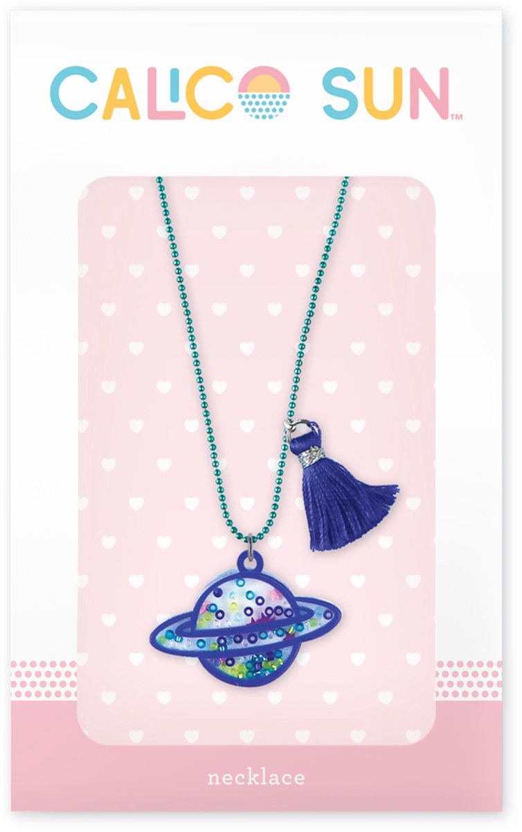 Calico sun - charlie halskæde - planet