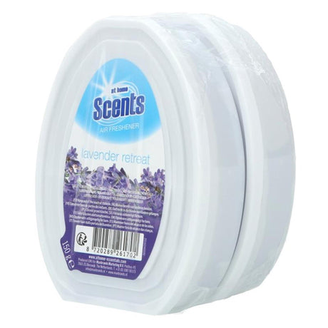At home air freshener gel 2x150gr lavendel retreat