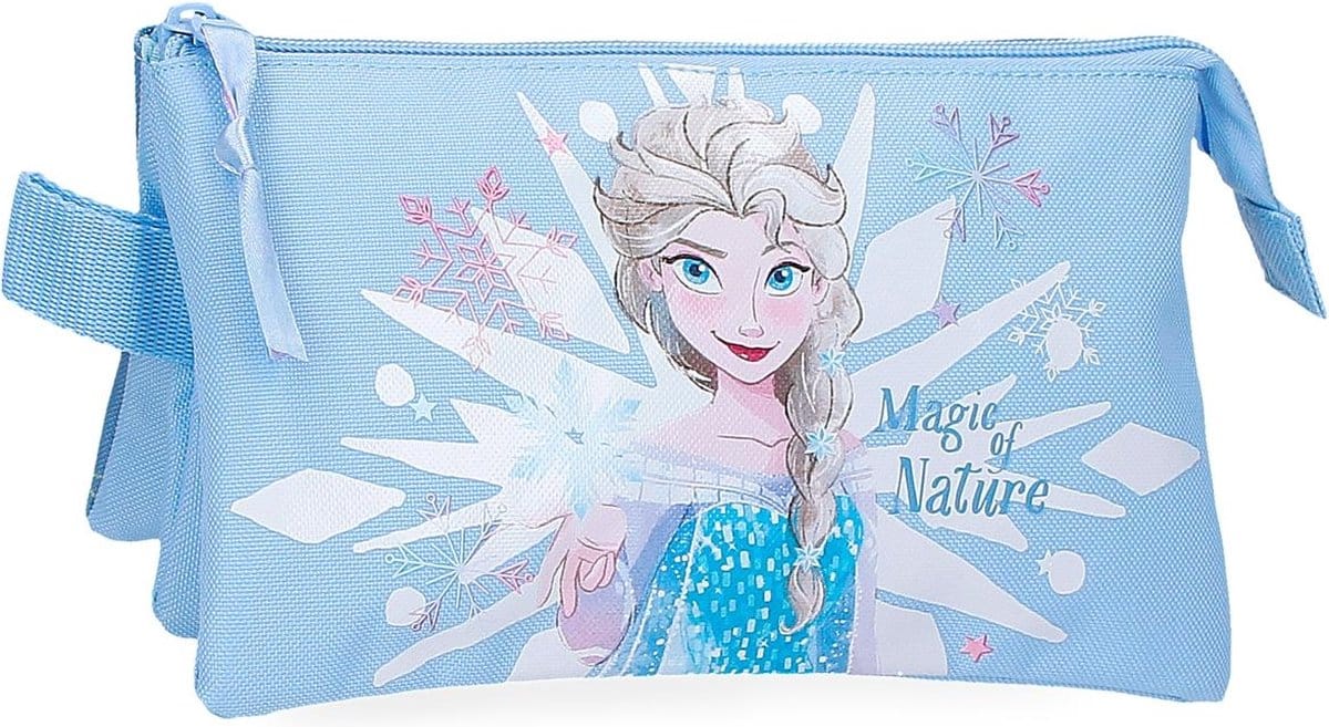 Jim jam penalhus Disney frozen kuglepenneetui 3 rum med 2 lynlåse
