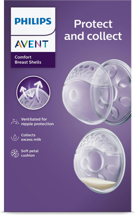 Philips avent brystskaller - 2 stykker (hygiejnisk pakket) - drypbakker - scf157 02