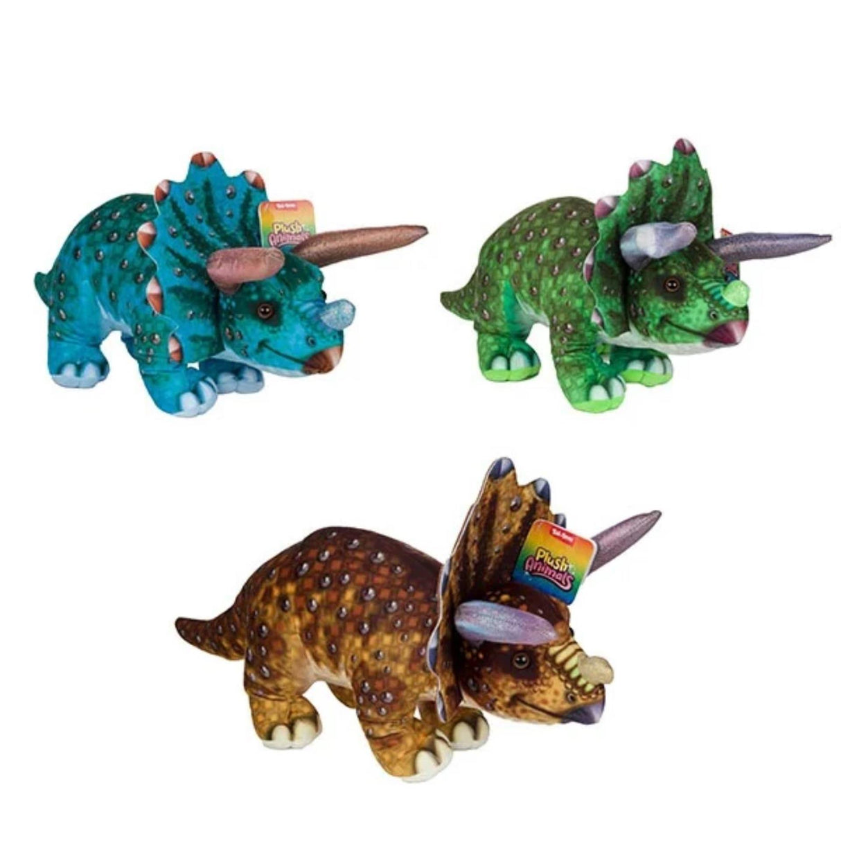 Toi-legetøj toi-legetøj plys dinosaur metal look 40cm