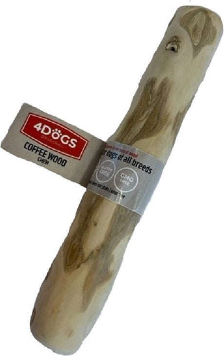 4 hunde kaffe træ tygger rod-m-hund snacks-