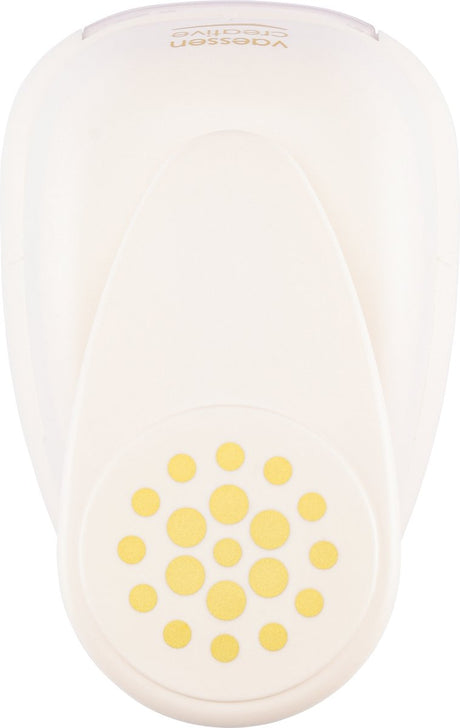 Vaessen creative pons - figuurpons - confetti - ø 5 cm