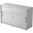 Bach skydedørsskab hammerer v1752s 5 5 ce grå 1200 mm x 400 mm x 748 mm