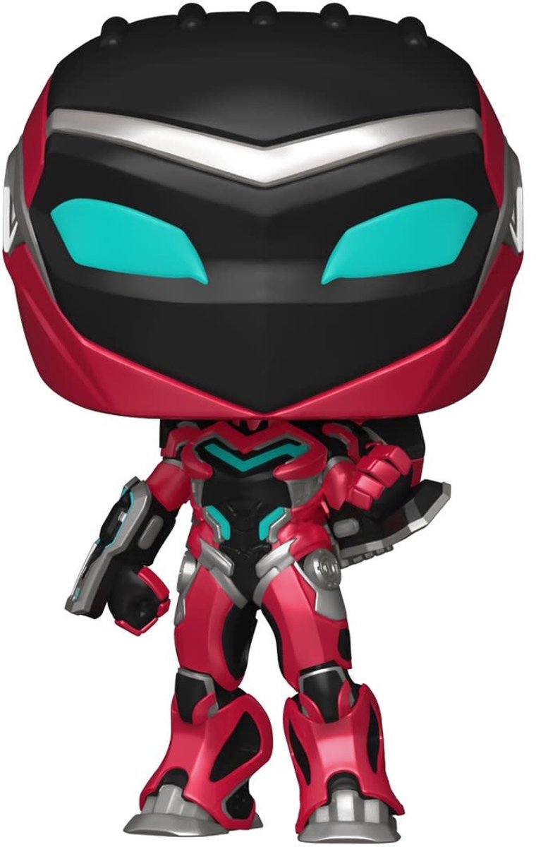 Funko sort panter samleobjekt figur vidunder pop! wakanda forever ironheart mk 2 9 cm flerfarvet