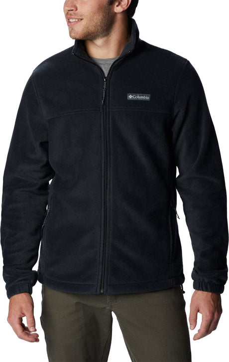 Columbia Steens Mountain™ 2.0 fleecejakke med fuld lynlås til mænd - fleecevest med fuld lynlås - størrelse xxl - sort