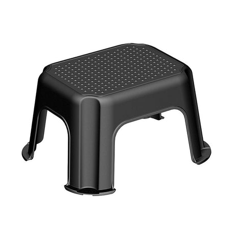Rotho basic trin skammel sort