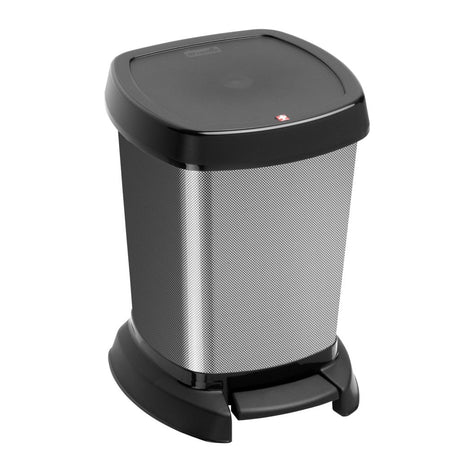 Rotho paso pedalspand 6l carbon metallic