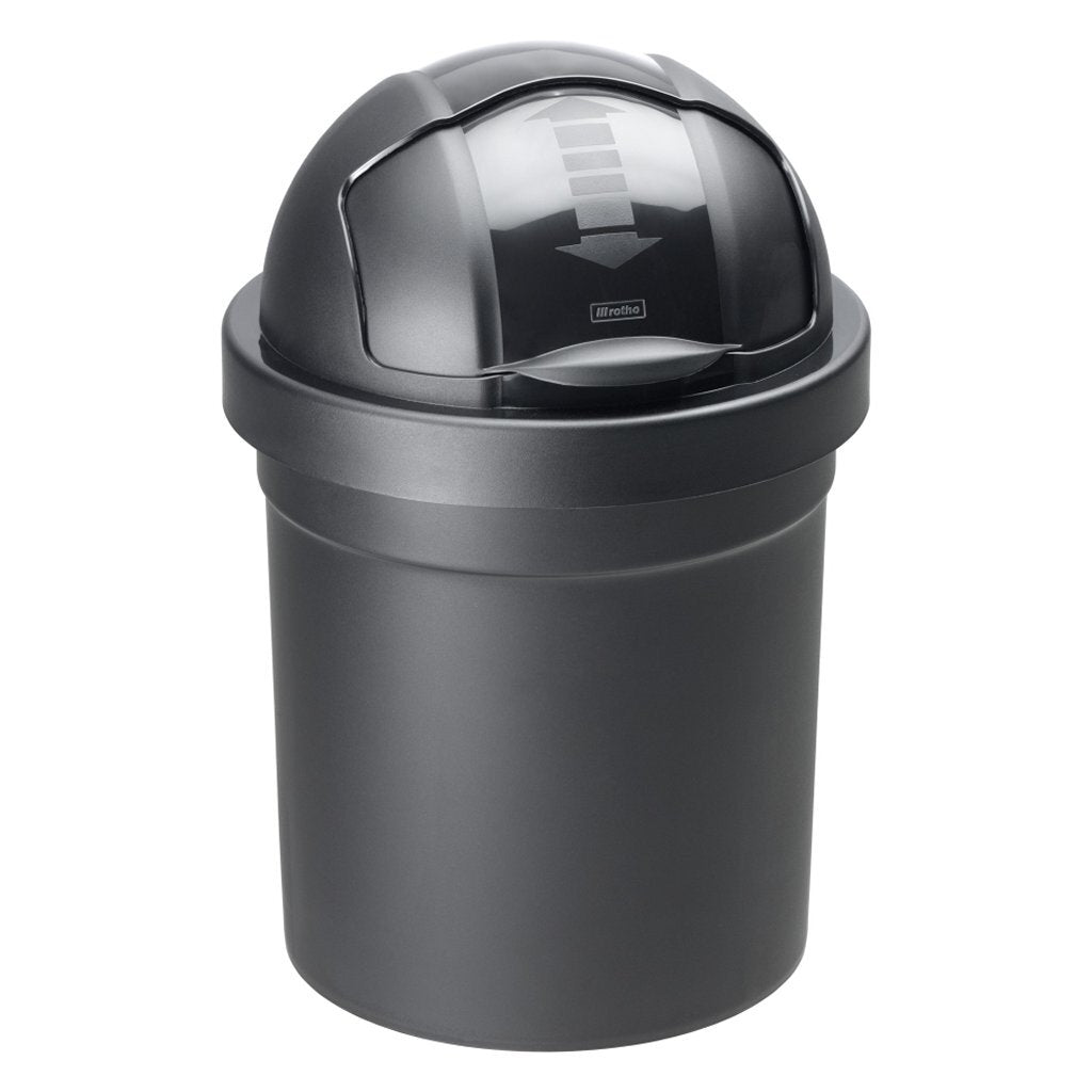 Rotho roll bob affaldsspand 10l sort